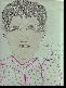 #17: Woman with Purse, Signed: This her (sic) Made Inez Nathaniel Made By I. Nathaniel. 11 x 18, 