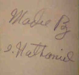 I. Nathaniel Signature
